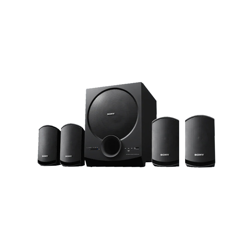 Picture of Sony SA-D40 4.1 Channel Multimedia Speaker System with Bluetooth (Black, 4.1 Channel)